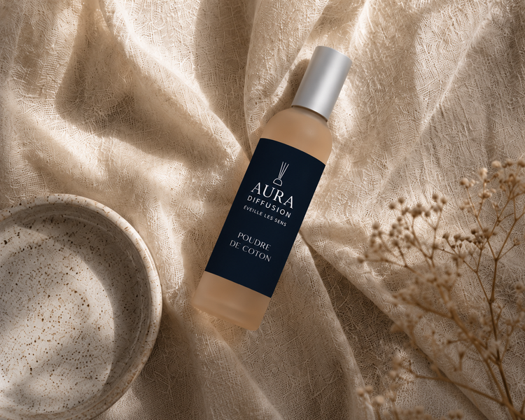 vaporisateur poudre de coton 100ml Aura Diffusion 