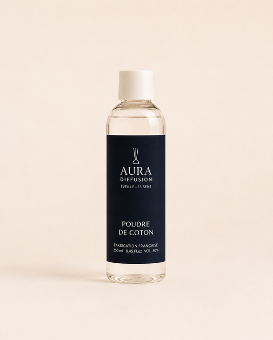 Recharge Poudre de Coton 250ml  | AURA DIFFUSION