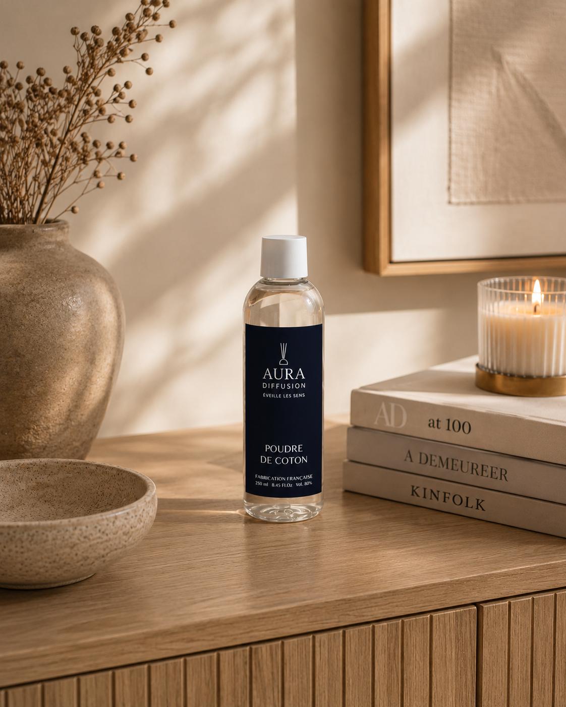 Recharge pour diffuseur d'ambiance Poudre de coton - 250ml