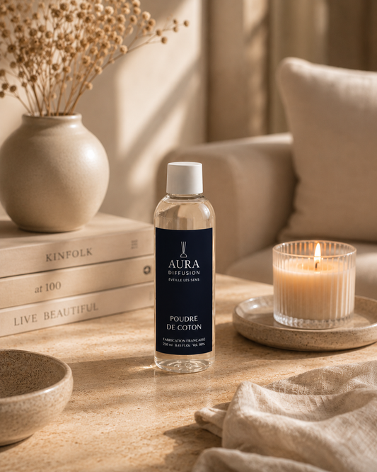 Recharge pour diffuseur d'ambiance Poudre de coton - 250ml