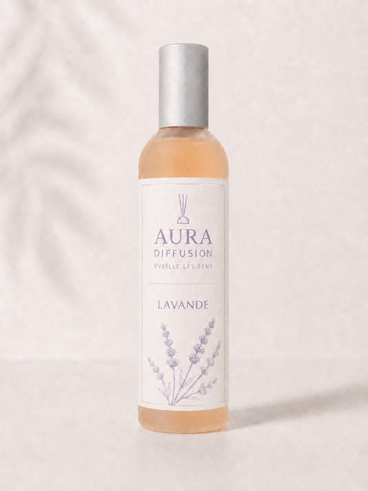 Vaporisateur d'ambiance Lavande AURA DIFFUSION fabriqué à Grasse