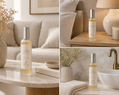 Brume parfumee Poudre de Coton 100 ml pour parfumer les differentes pieces de la maison
