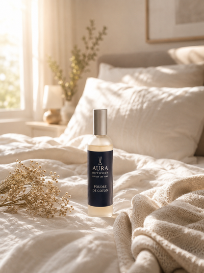 Vaporisateur parfum interieur Poudre de Coton pour la chambre