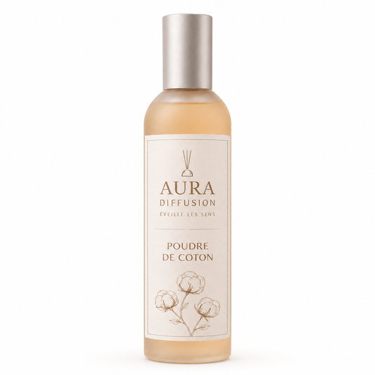 Vaporisateur Poudre de Coton 100ml | AURA DIFFUSION