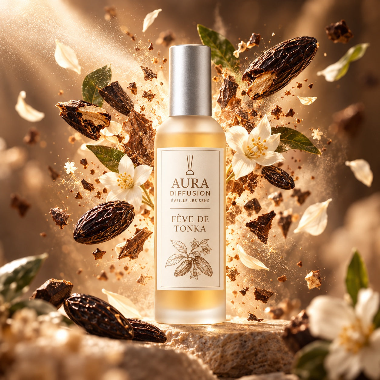 Vaporisateur Fève de Tonka 100 ml Image secondaire du produit