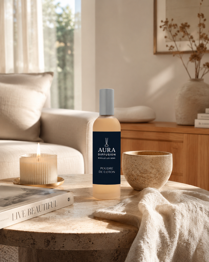 vaporisateur poudre de coton 100ml Aura Diffusion  