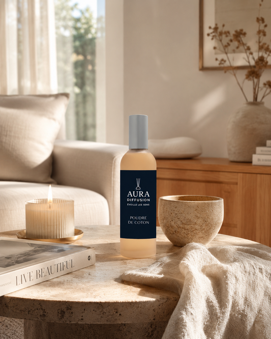 vaporisateur poudre de coton 100ml Aura Diffusion  